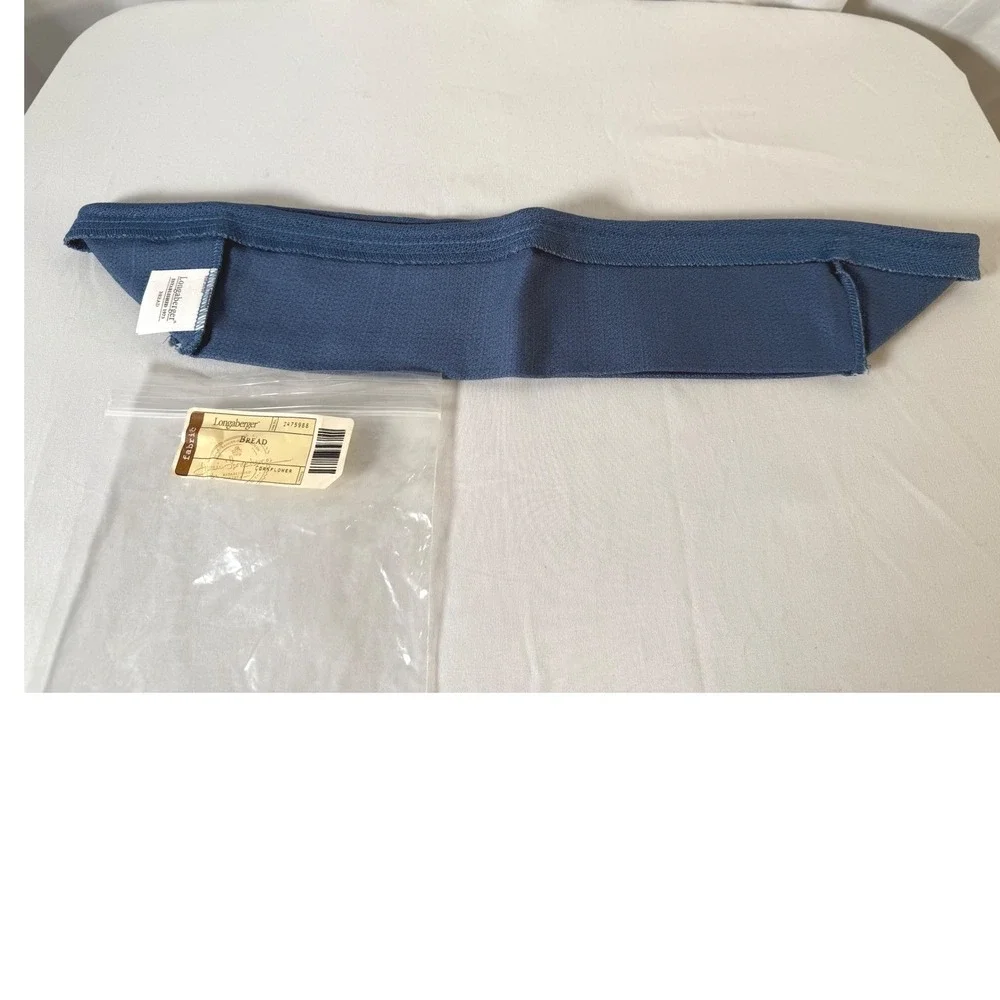 Longaberger‎ Cornflower Fabric Bread Basket Liner Replacement New Vintage 85-13